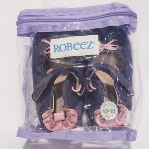 Robeez Navy Mary Jane's size 3